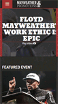 Mobile Screenshot of mayweatherpromotions.com